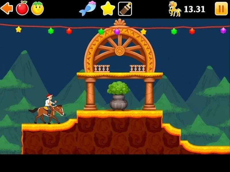 Gulab Jamun Gallop Gameplay Screenshot